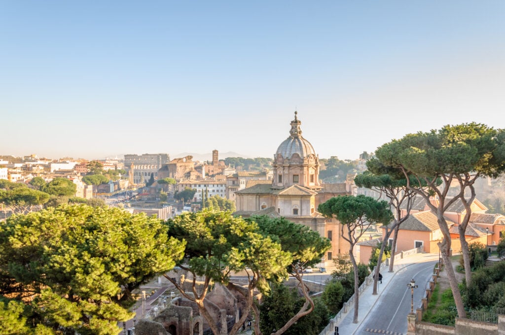 Vue sur Rome