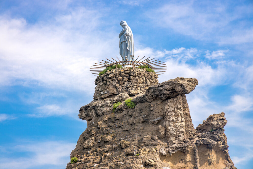 Le rocher de la Vierge