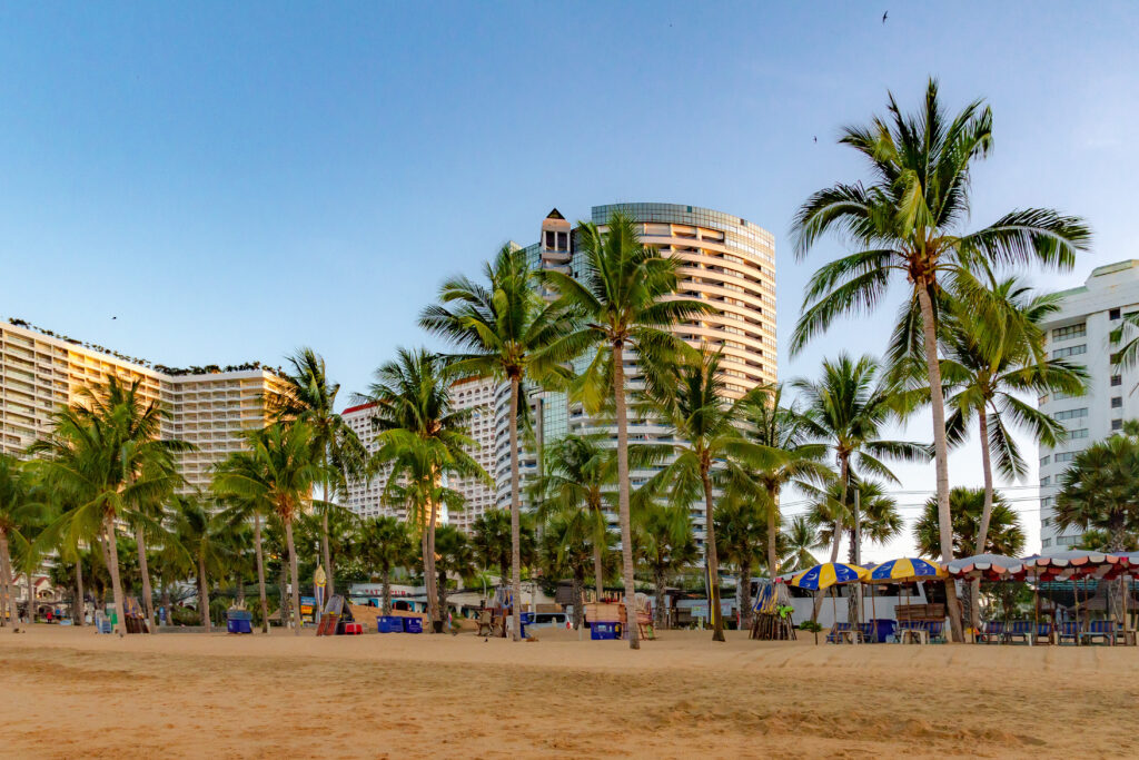 La plage de Jomtien