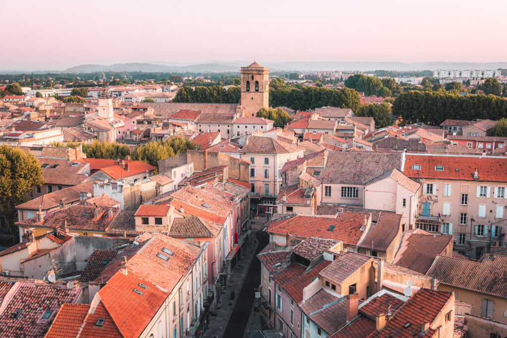 Le centre ville d'Orange