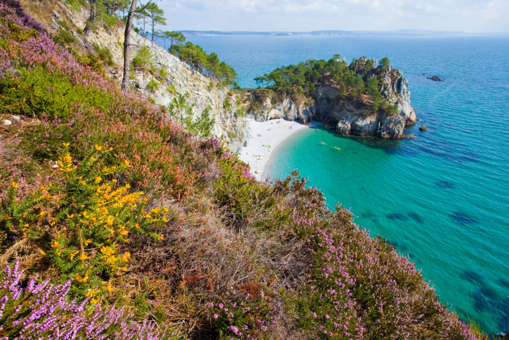 Presqu'île de Crozon, île vierge, Finistère, Bretagne