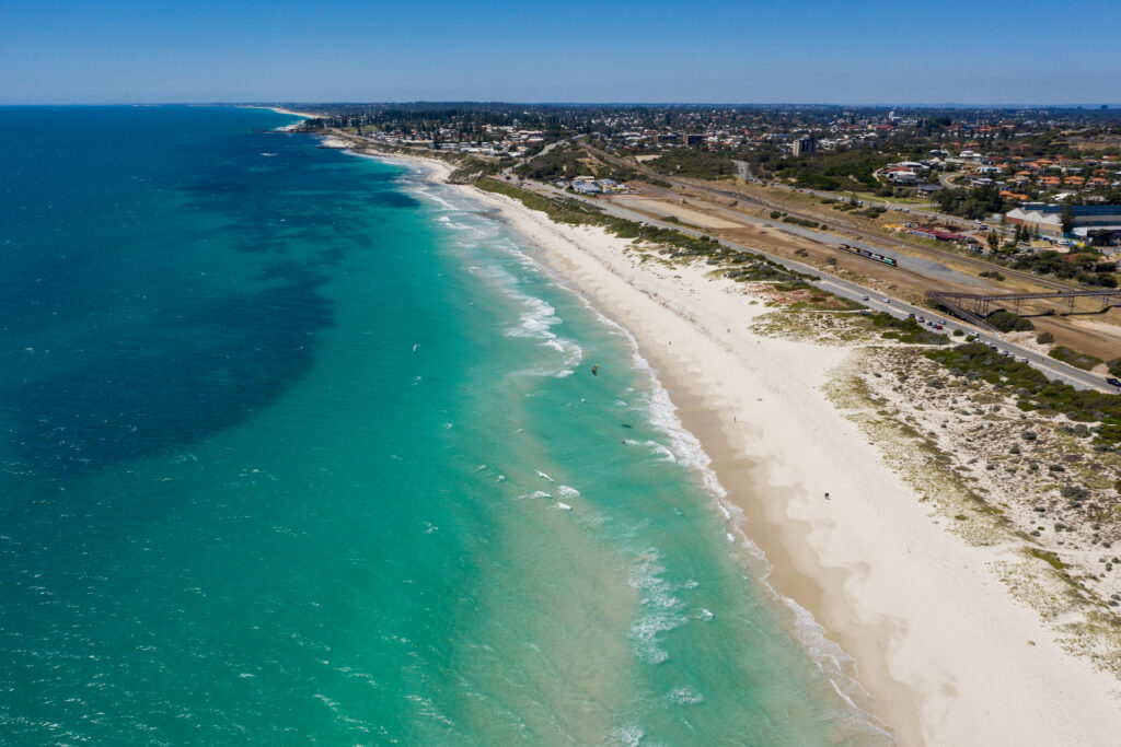 Plage de Freemantle 