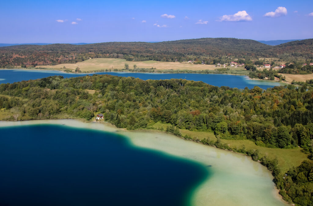 Région des 4 lacs dans le Jura