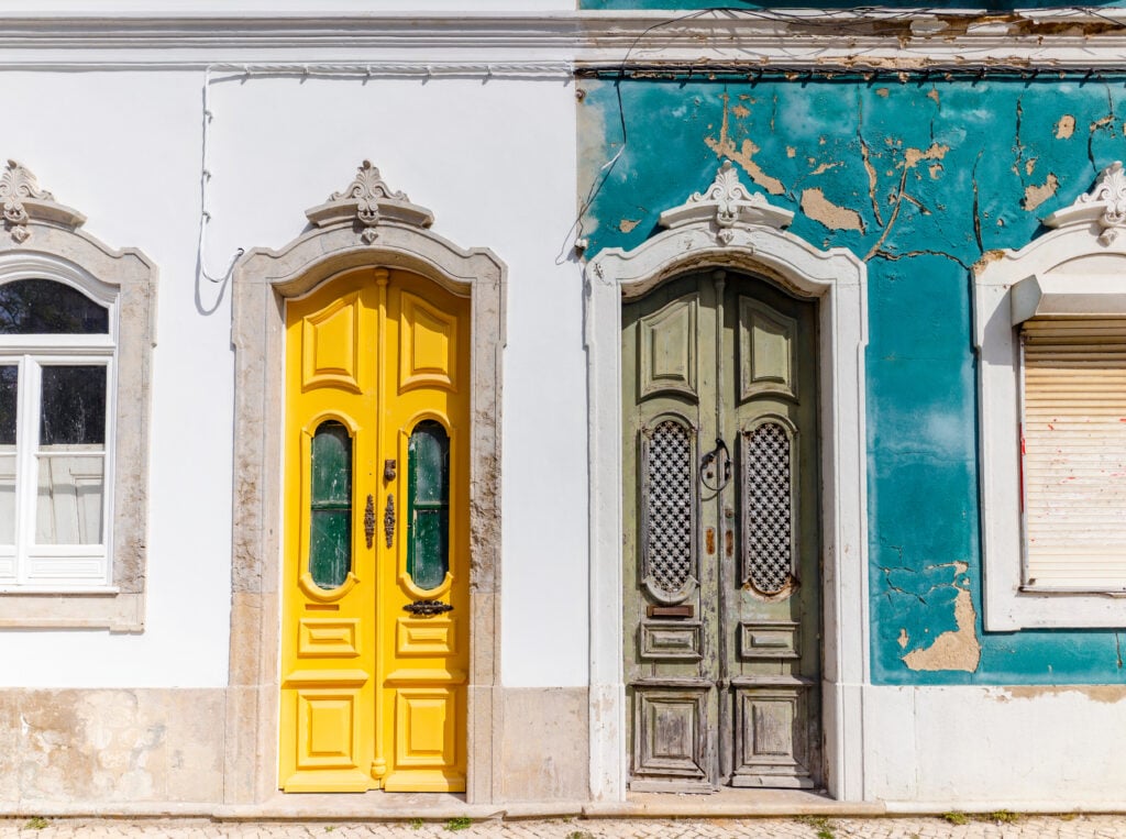 Maisons typiques à Olhão