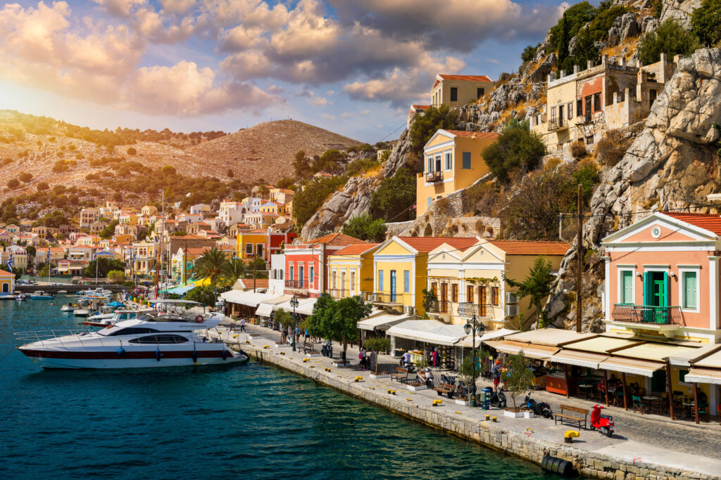 Vue sur Symi