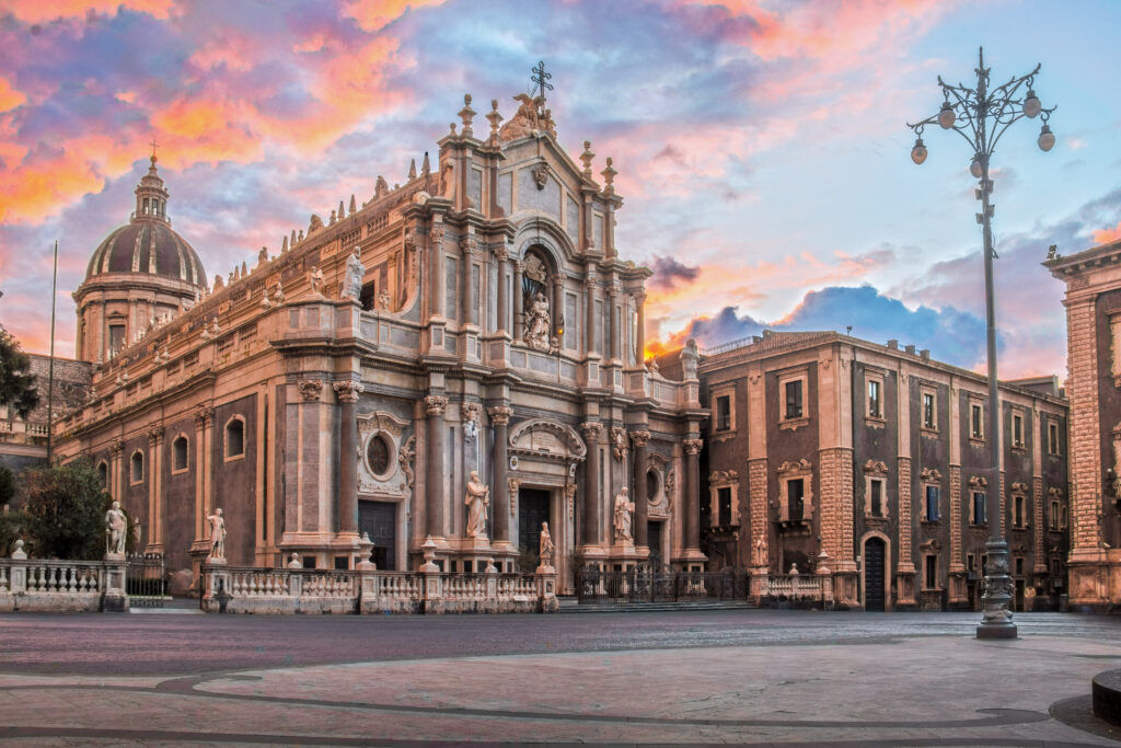 Place du Duomo, Catane 