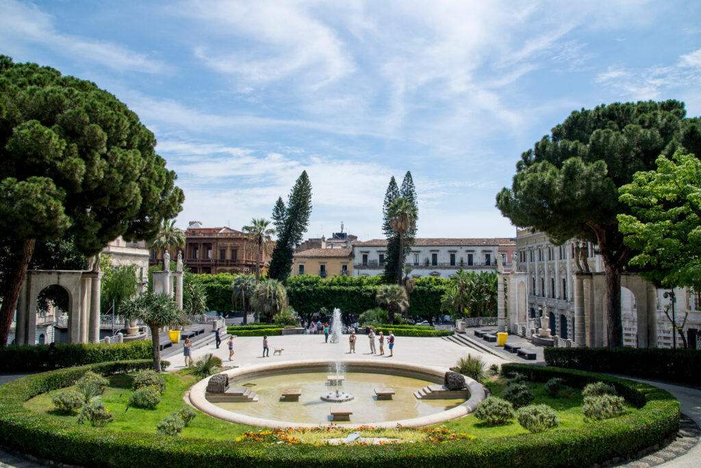 Lls jardins de la « Villa Bellini »