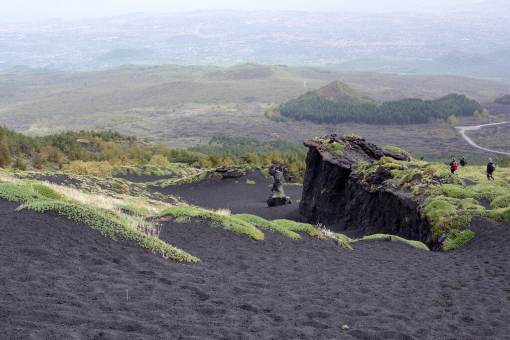 Ascension de l'Etna, Sicile