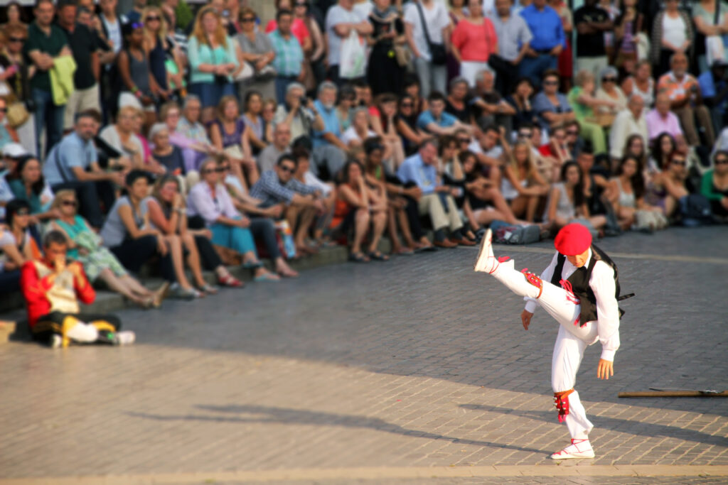 Spectacle de danse basque à Bilbao