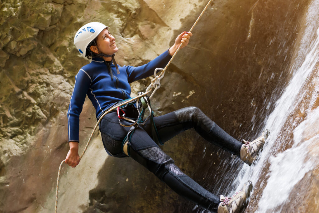 Session de canyoning