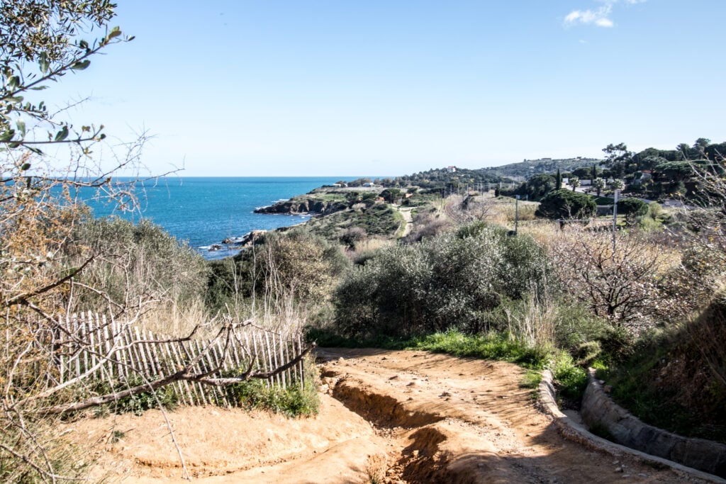 Sentier littoral entre le Racou et Collioure