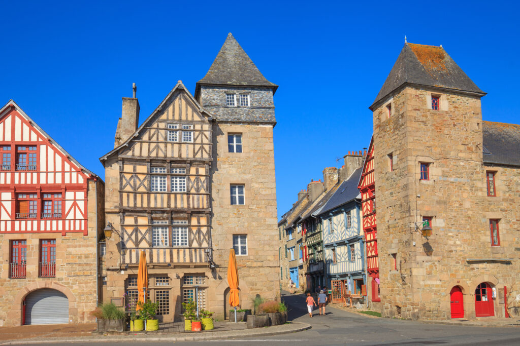 Maisons à colombage  à Tréguier, Côtes-d'Armor