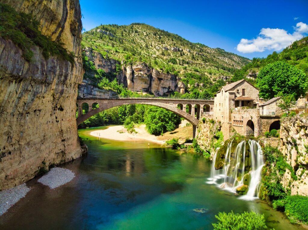 Pont de Saint Chely du Tarn (Lozère)