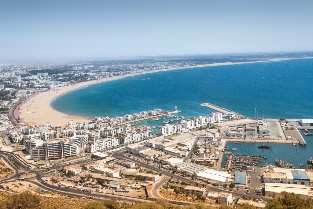 Vue sur Agadir  