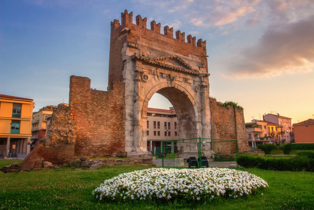 L’Arc d’Auguste à Rimini