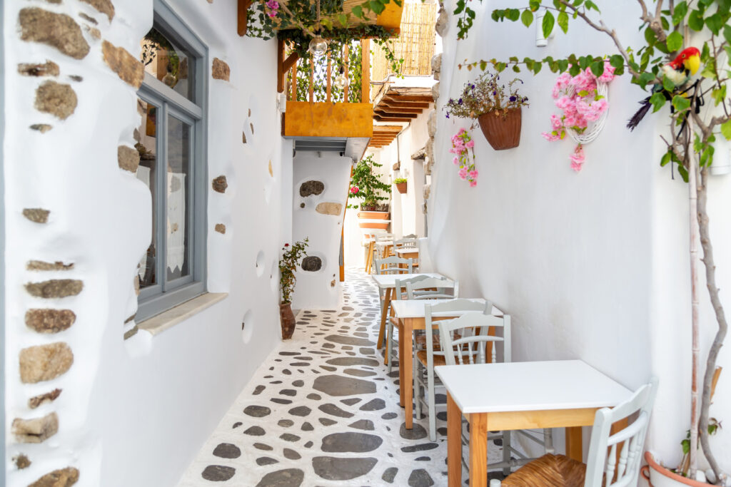 Chora, la capitale de Naxos