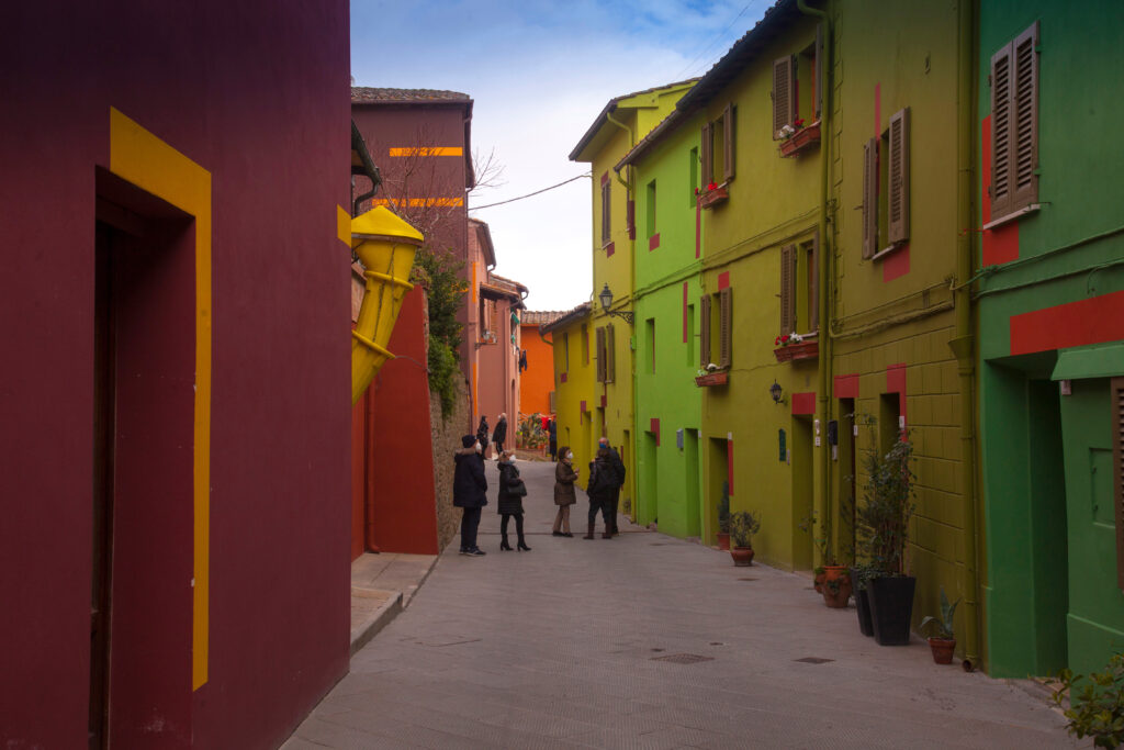 Le quartier Borgo Stretto, Pise la médiévale