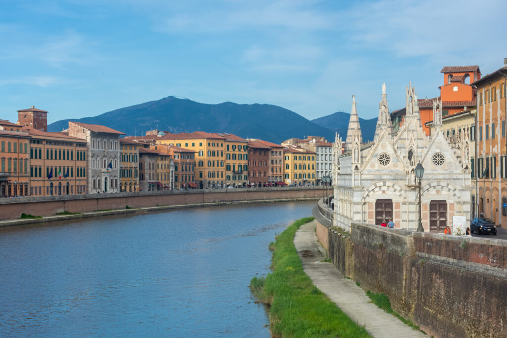 Les rives du fleuve Arno