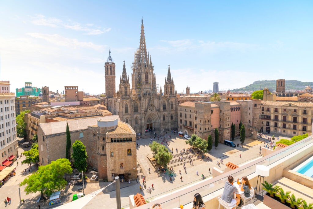 Rooftop à Barcelone