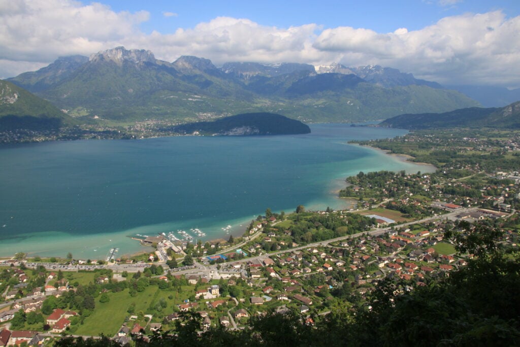 Le Lac d'Annecy, Vue du Semnoz