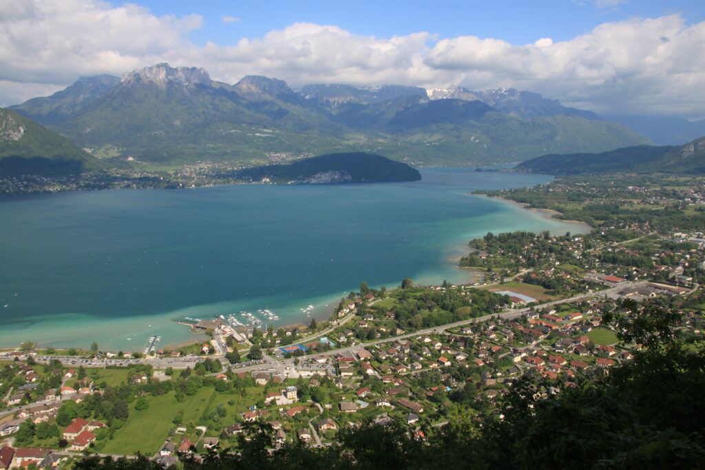 Le Lac d'Annecy, Vue du Semnoz