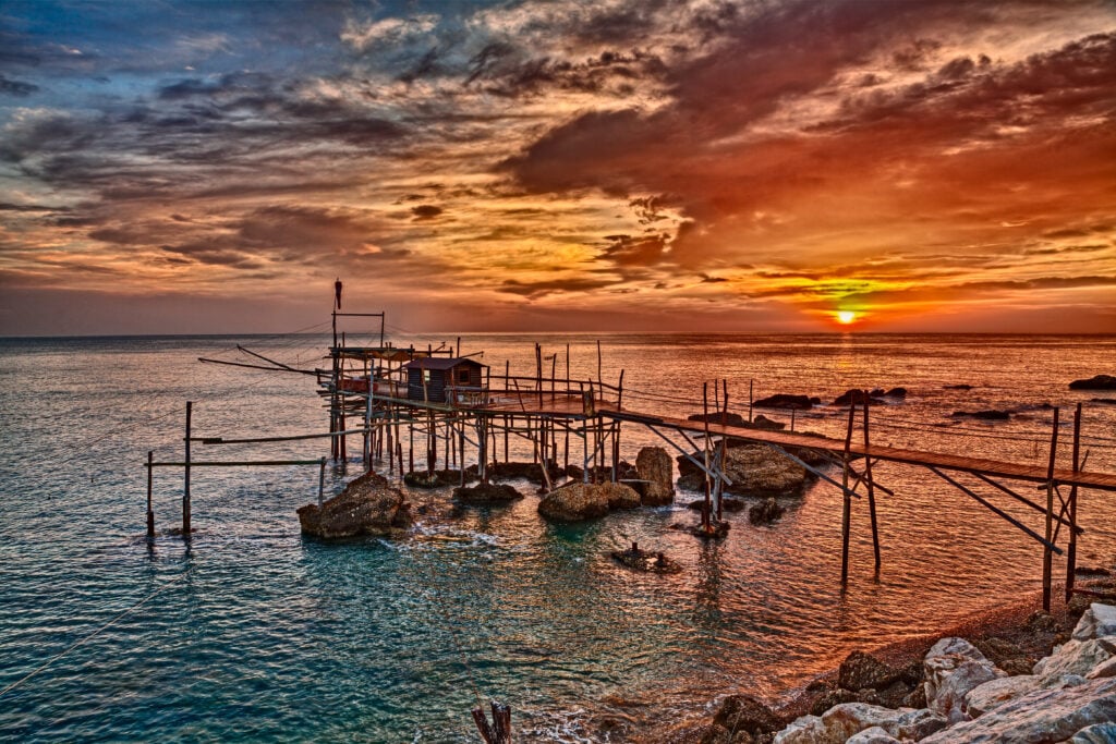 La côte des Trabocchi