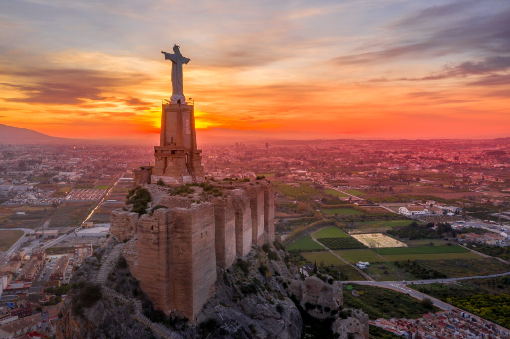 Statue de Jésus-Christ, Monteagudo près de Murcie