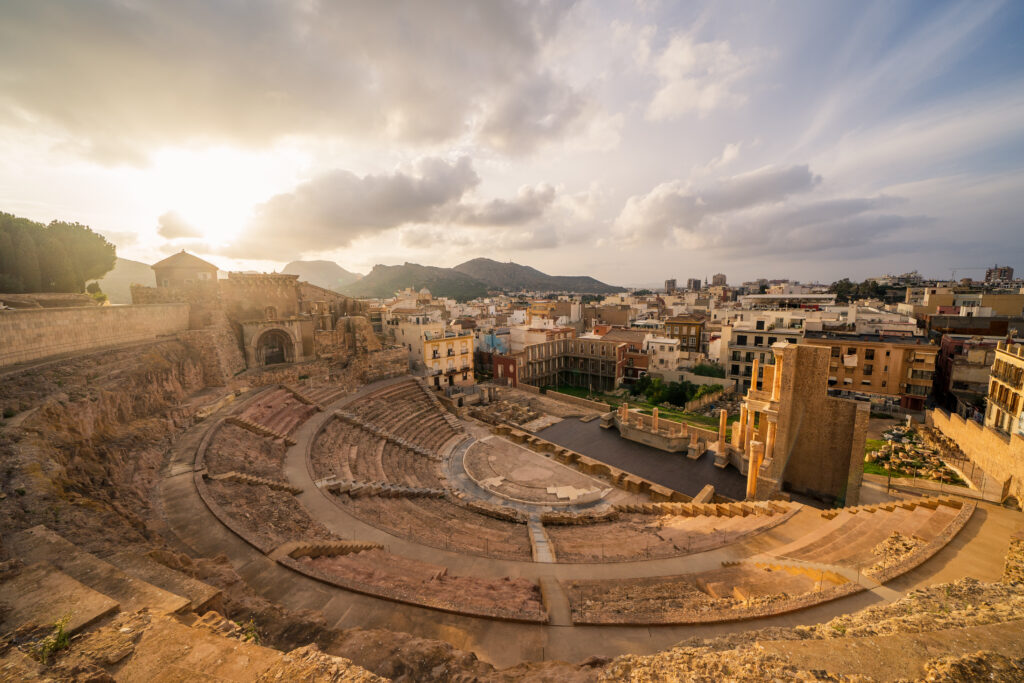 Le grand théâtre romain de Carthagène