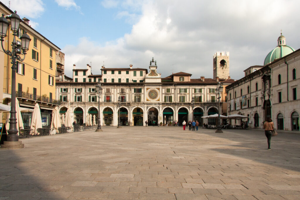 La Plaza della Loggia, Brescia