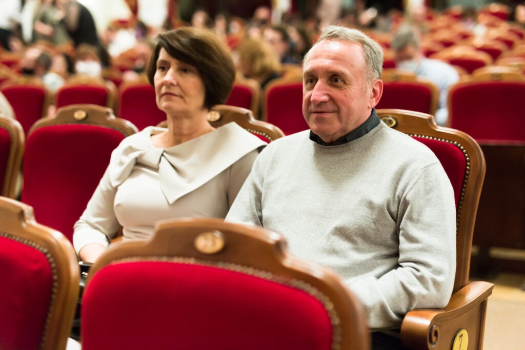 Couple au théâtre