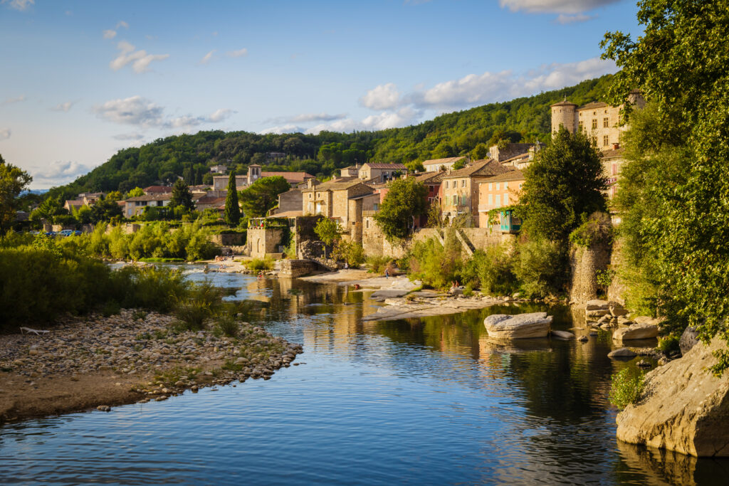 Vogüé, cité médiévale en Ardèche