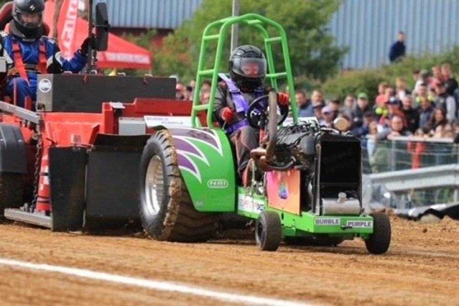 Une nouvelle édition de championnat de France de tracteur pulling à La Colombe