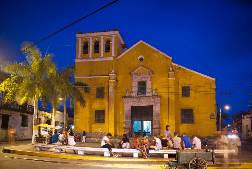 Place de la Trinidad carthagene