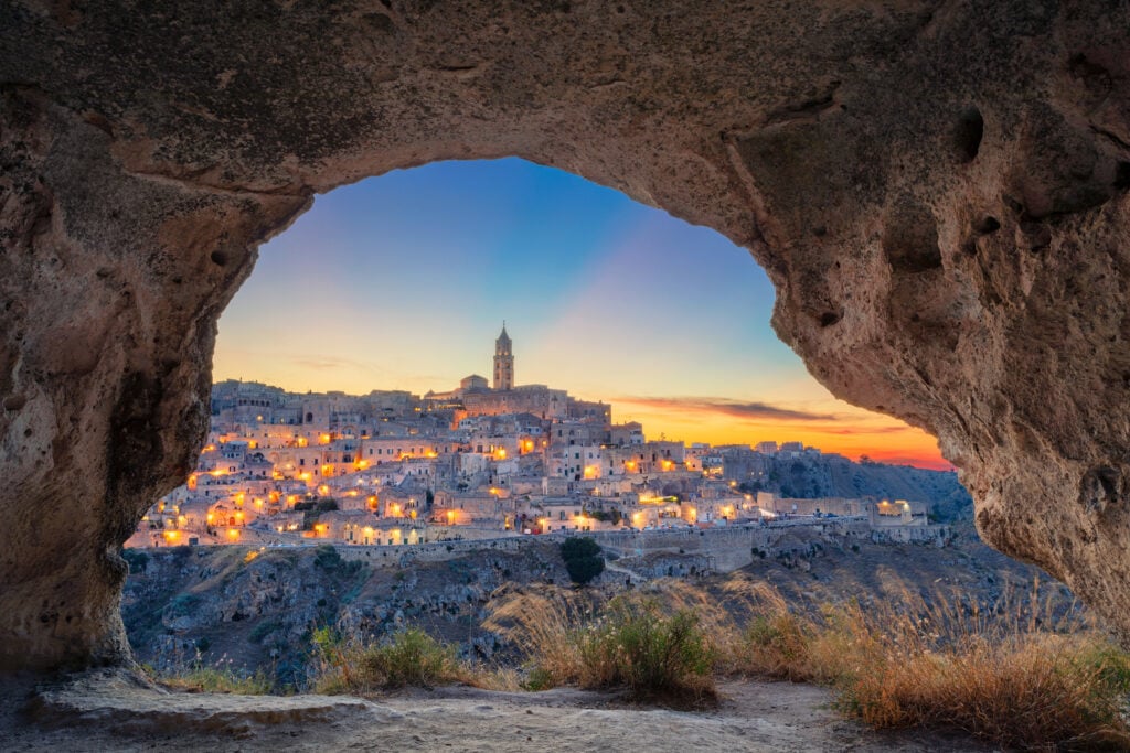 Vue sur Matera