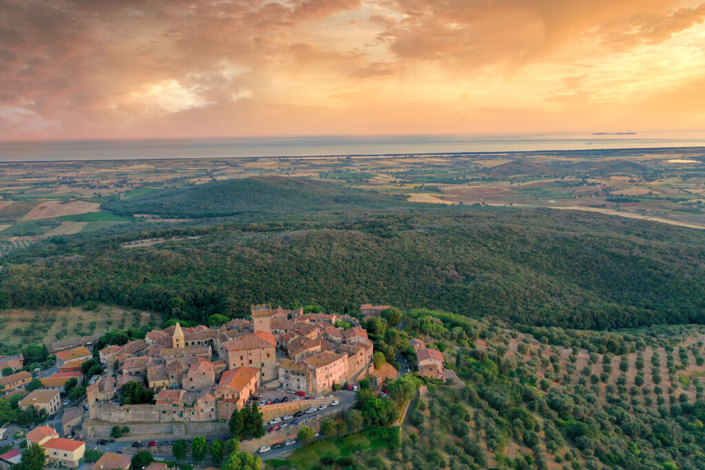 Vue sur Capalbio 