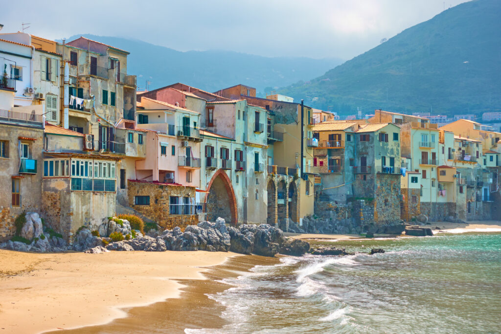 front de mer de Cefalù