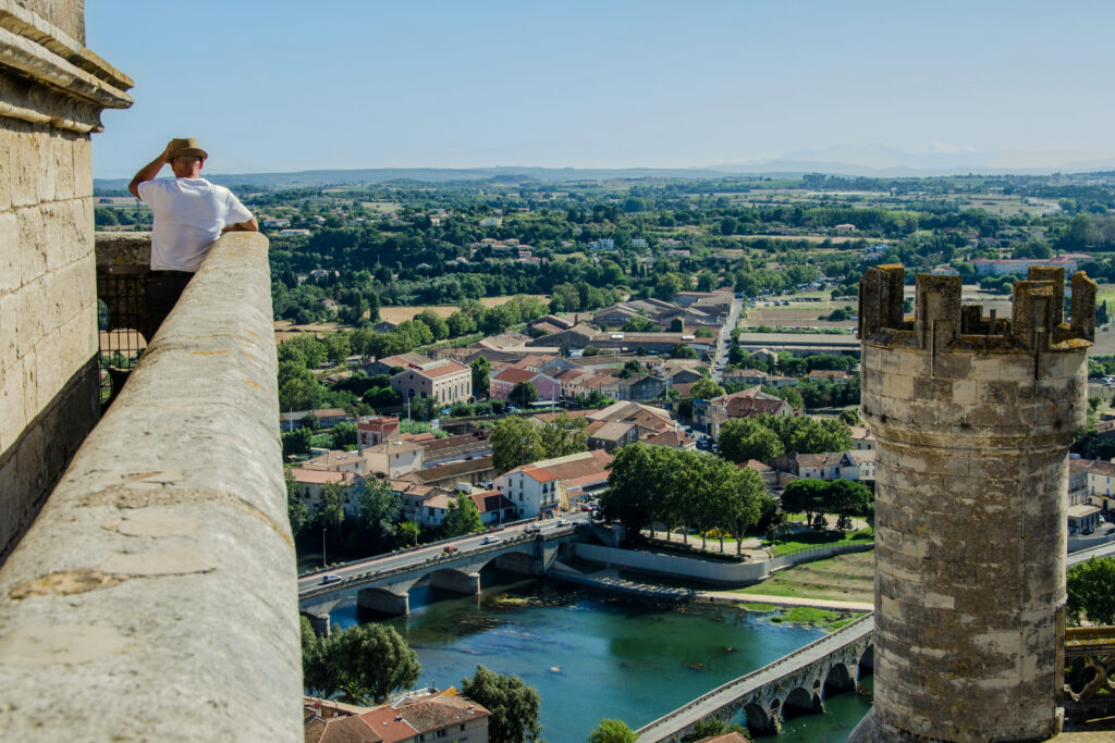 Vue sur la ville de Béziers