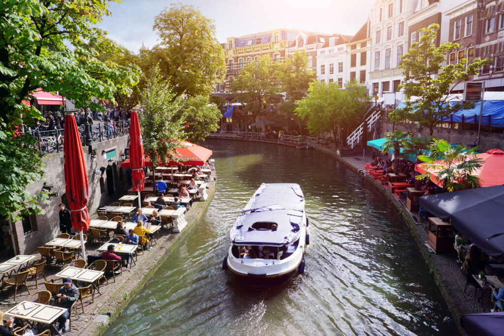 Croisière sur le canal à Utrecht 