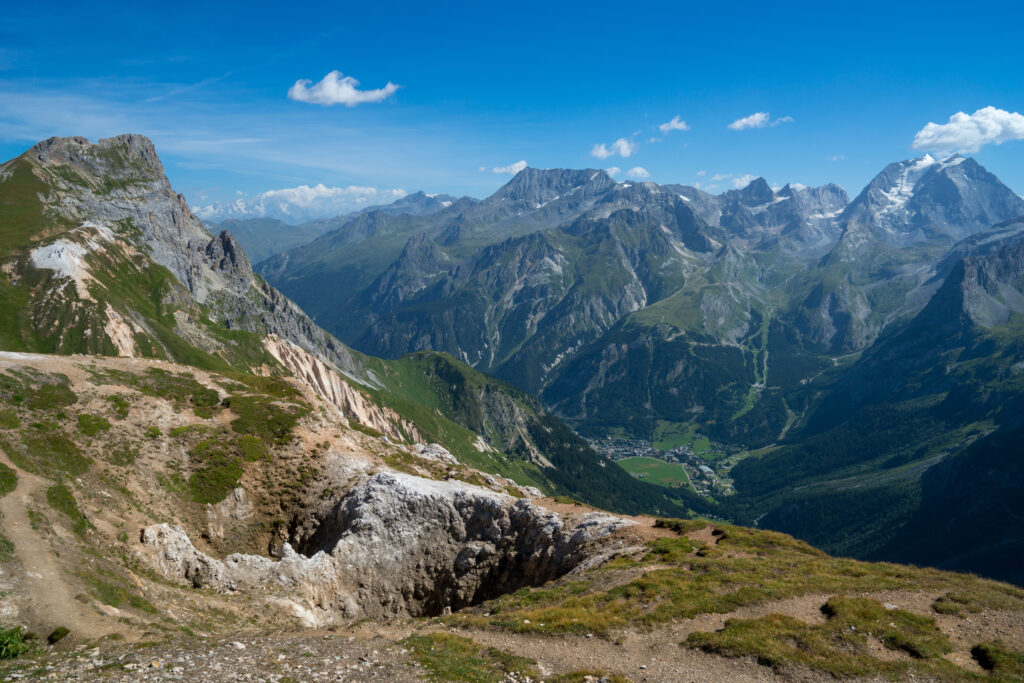 Les Alpes du massif de la Vanoise aux dessus de Pralognan-la-Vanoise