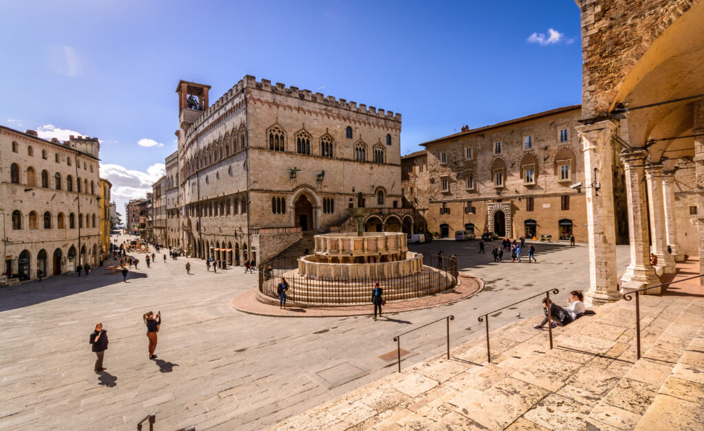 Pérouse ou Perugia, capitale d’Ombrie