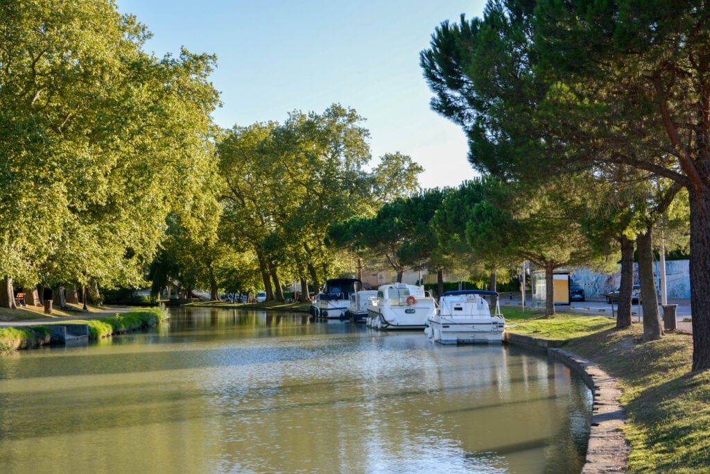 Canal du midi à Castelnaudary