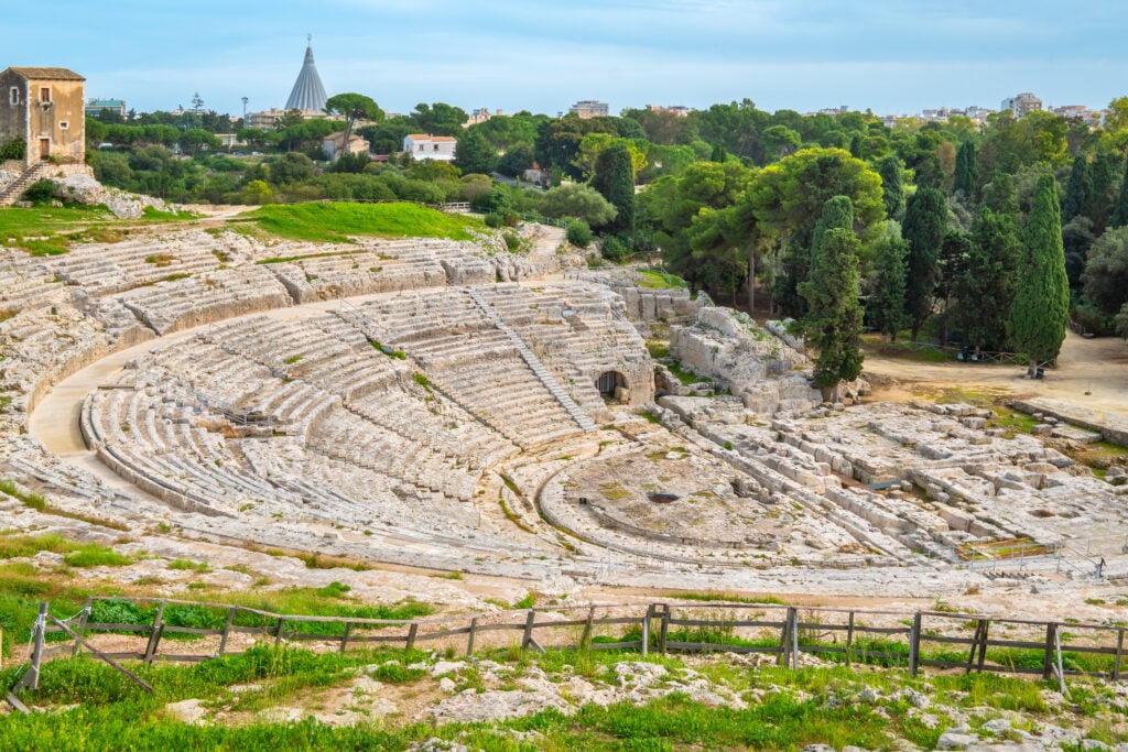 L’amphithéâtre romain