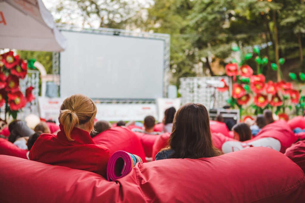 Cinéma en plein air 