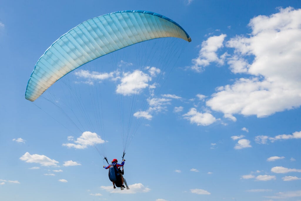 Vol en parapente