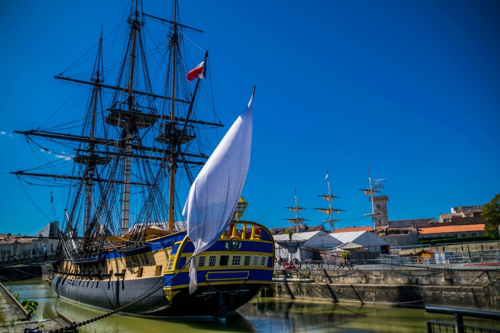 L'Hermione au port