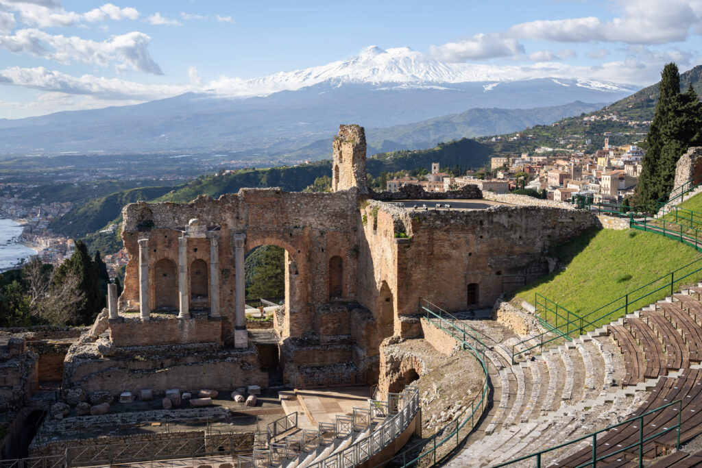 Théâtre grec antique de Taormine