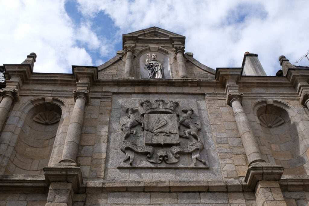 Détail de la porte Saint-Vincent à Vannes