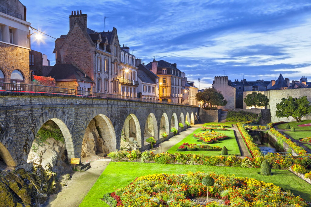 Vue sur Vannes