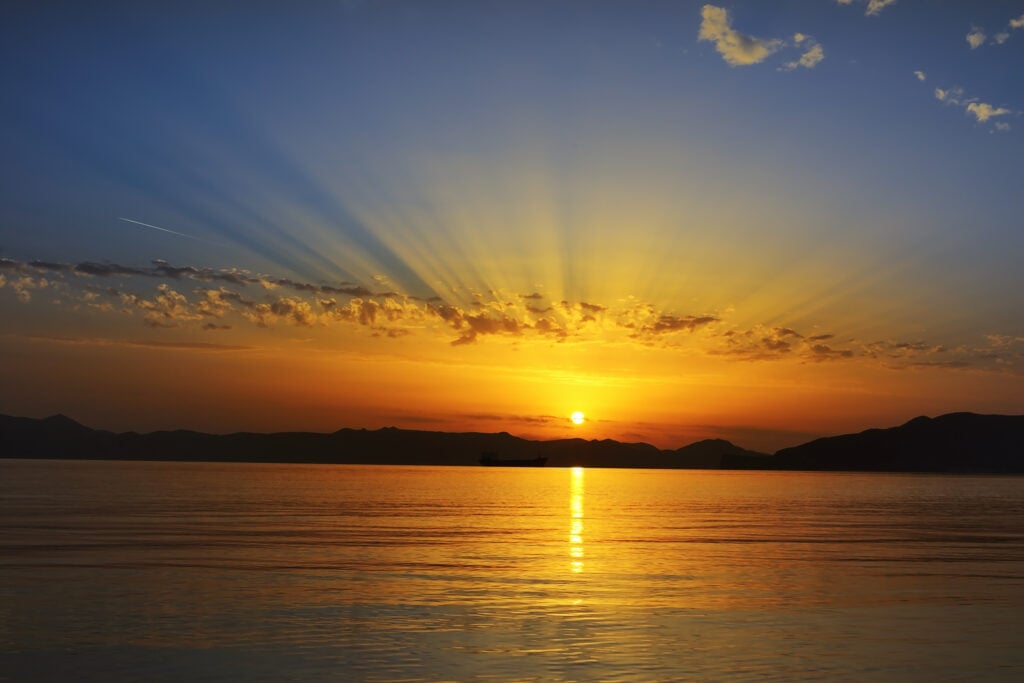 Coucher de soleil à Milos