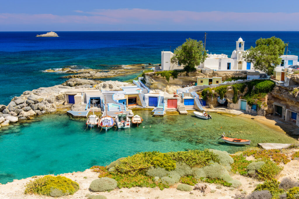 Village de Mandrakia, Milos